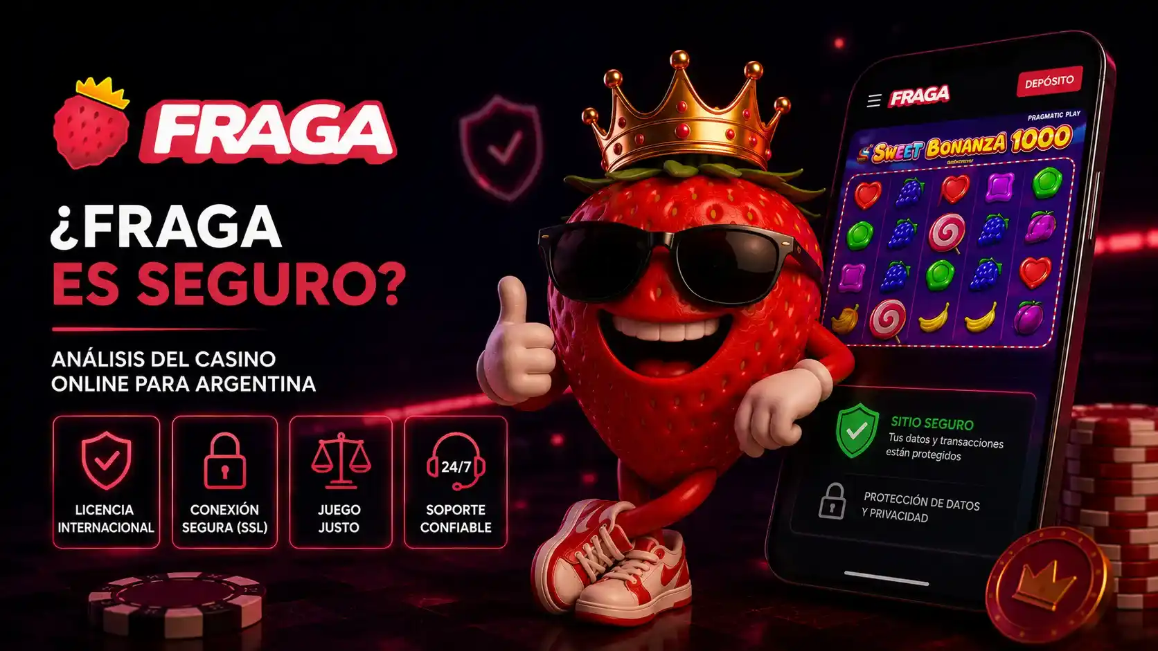 ¿Fraga es seguro? Análisis del casino online en Argentina